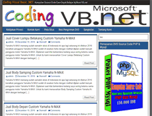 Tablet Screenshot of coding-vbnet.com